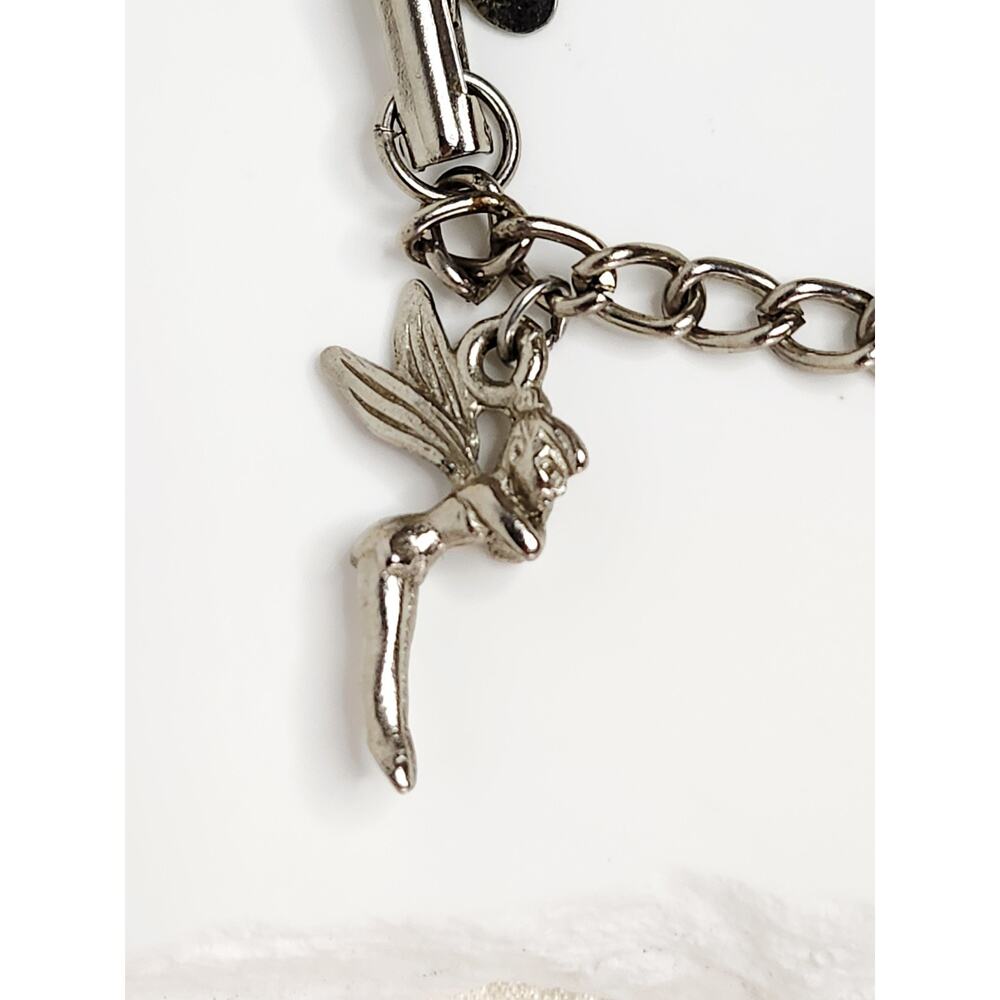 1980s Disney Charms Lot Incl 1982 6 Character Silver Tone Charm Bracelet Vintage - Picture 13 of 15